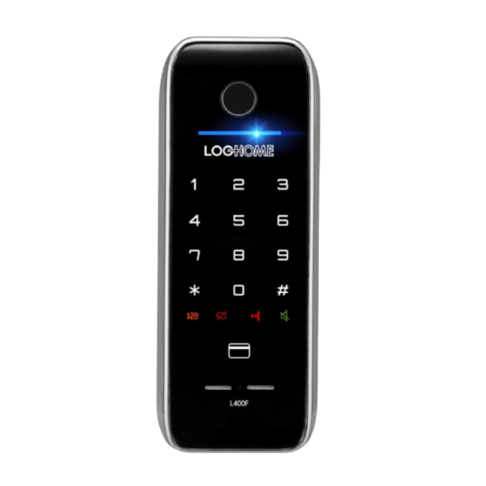 กลอนดิจิตอล LOCKHOME รุ่น MOTION PRO FG ระบบสแกนนิ้ว สีดำ สำหรับประตูบานผลัก